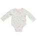 Girl's Floral Kimono Crawler