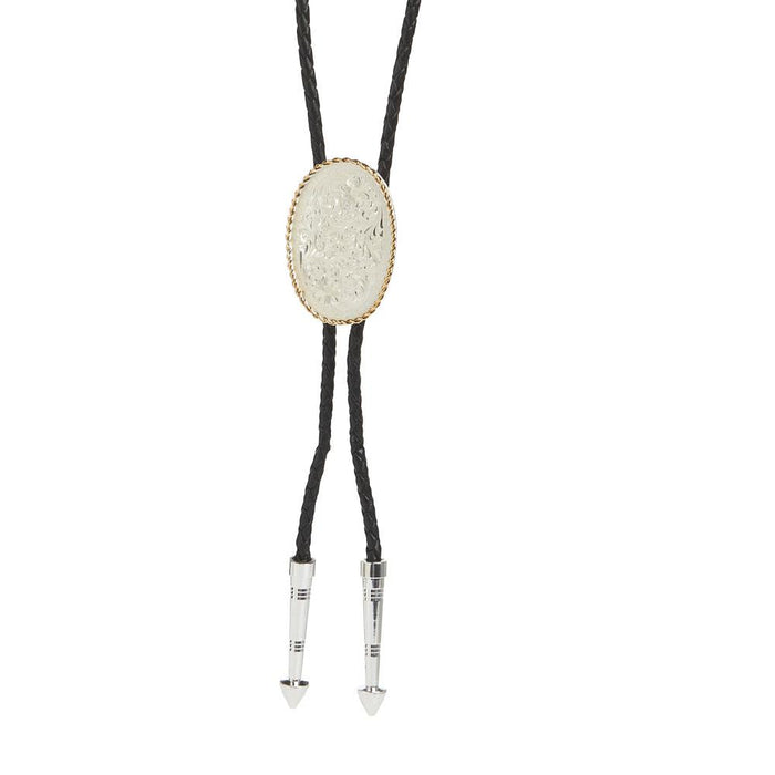 Engraved Silver Bolo