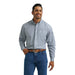 Men's Blue Classic Long Sleeve Plaid Shirt