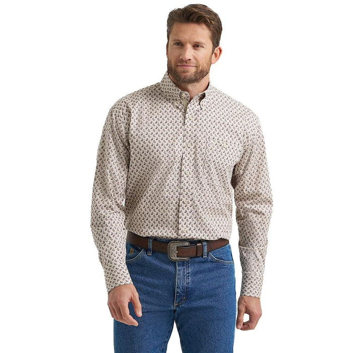 Men's George Strait Stone Paisley Shirt