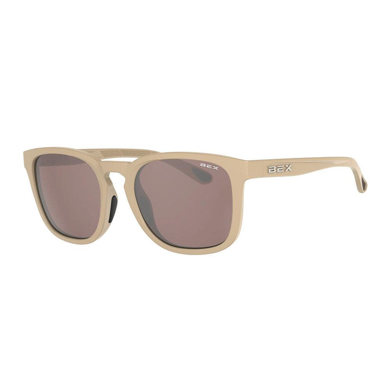 Zion Burlywood Brown and Silver Sunglasses