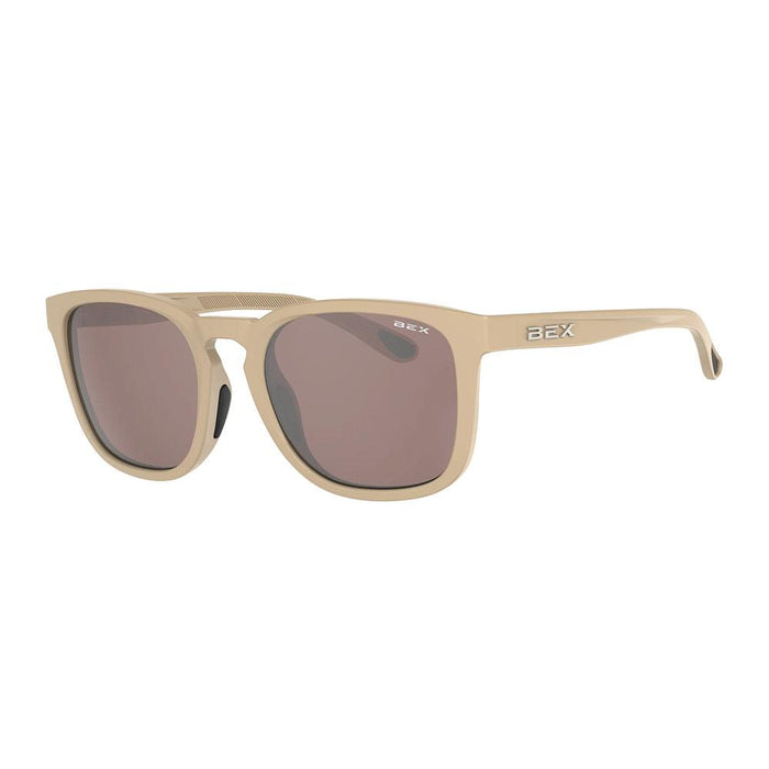 Zion Burlywood Brown and Silver Sunglasses