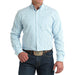 Men's Modern Fit White Stripe Shirt