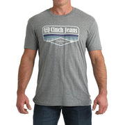 Men's Grey Jean Logo Tee Shirt