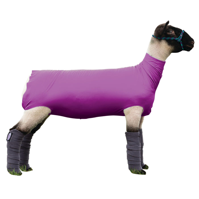 Spandex Sheep Tube Small Purple