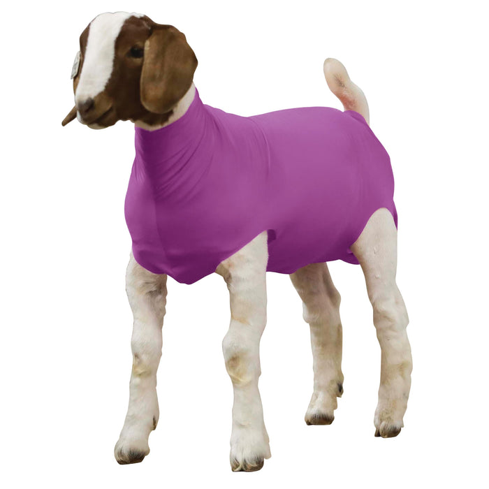 Spandex Goat Tube Purple Small