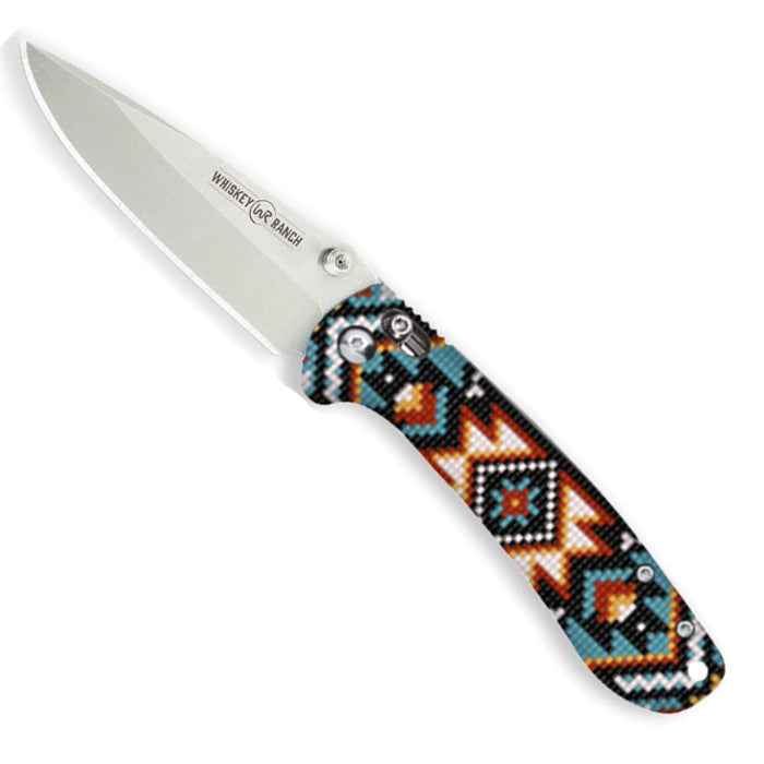 Southwest Sand Catch Pin Lock Knife