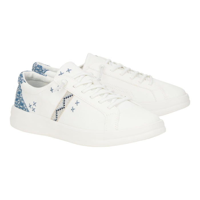 Women`s Karina Crafted Boho White/Blue