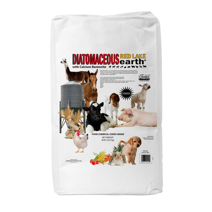 Diatomaceous Earth w/ Calcium Bentonite 40 lb