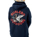 Youth Old School Duck Hunt Navy Fleece Hoodie
