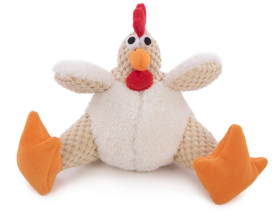 Rooster Squeaky Plush Dog Toy