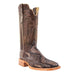 Men's Rustic Python Belly Wide Square Toe Cowboy Boot