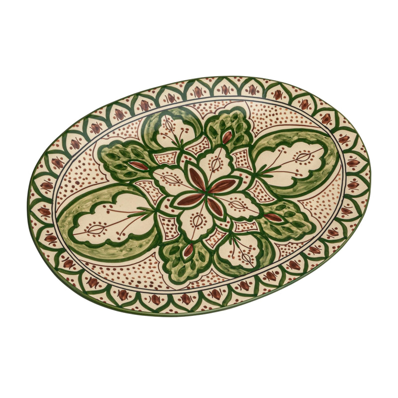 Garden Tapestry Stoneware Platter