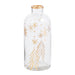 Christmas Tree Etched Snowflake Bud Vase