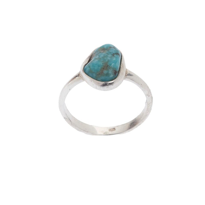 Small Nugget Turquoise Ring