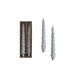 Silver Unscented Tree Taper Candles