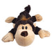 Cozie Funky Monkey Squeaky Plush Dog Toy for Medium Dogs