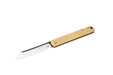 Plus Zenshin 42 Brass - pocket knife with brass handle scales - classic Folding knife with 440C blade - with knife case