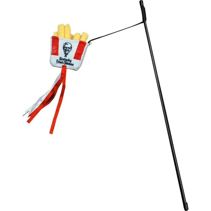 Catnip Wand with KFC Fries Theme