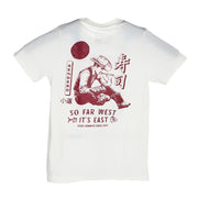 Men's Vintage White So Far West Tee Shirt