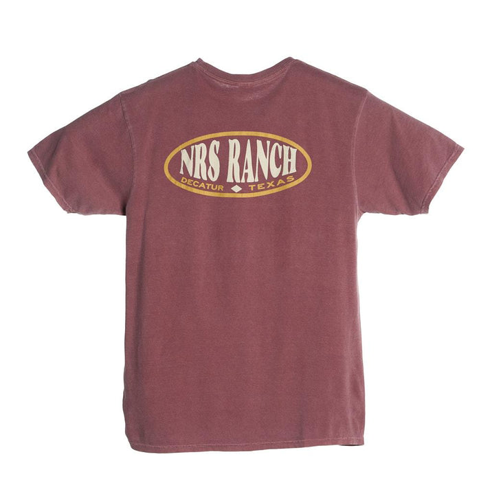 Red Sand Oval Logo Tee Shirt