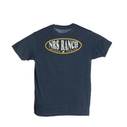 Navy Oval Logo Tee Shirt