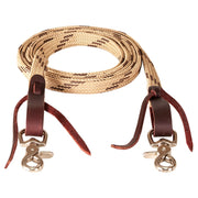 Flat Waxed Roping Rein