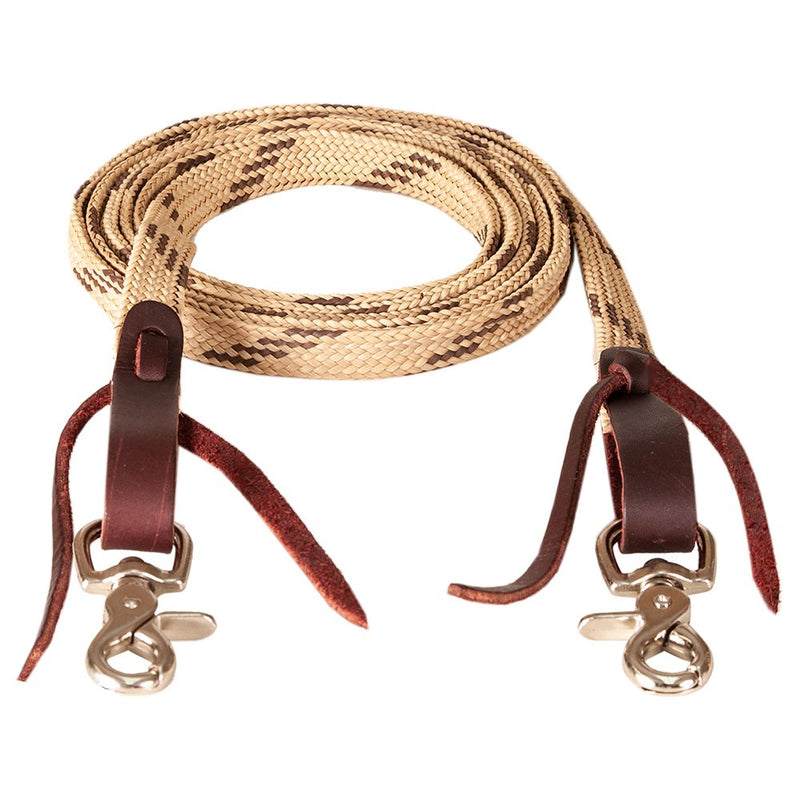 Flat Waxed Roping Rein