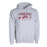 Bucking Horse Grey Hoodie