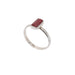 Coral Rectangle Ring