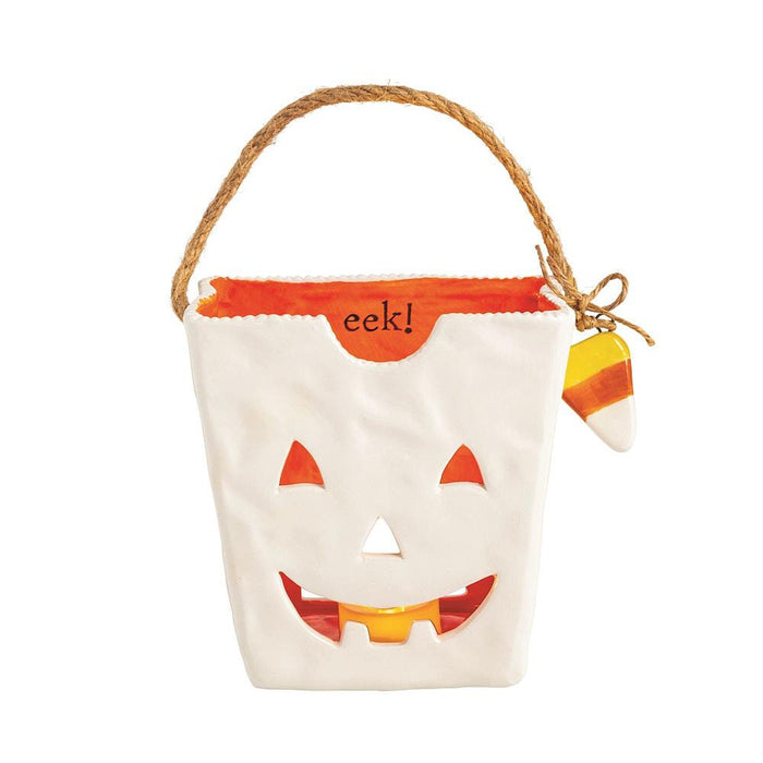 Medium Ceramic Treat Bag Lantern