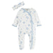 Baby Girl`s Children`s Ditsy White Floral Sleeper