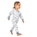 Infant White Camo Zip Up
