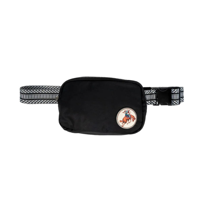Women's Black Belt Bag