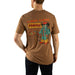 Men's Light Brown Danger Cowboy Tee Shirt