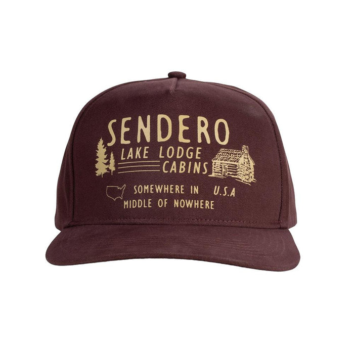Men's Maroon Sendero Lodge Cap
