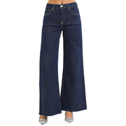 Women's Dark Lurex Palazzo Pants