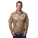 Men's Colt Brown Short Sleeve Polo