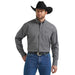 Men's George Strait Black Print Shirt