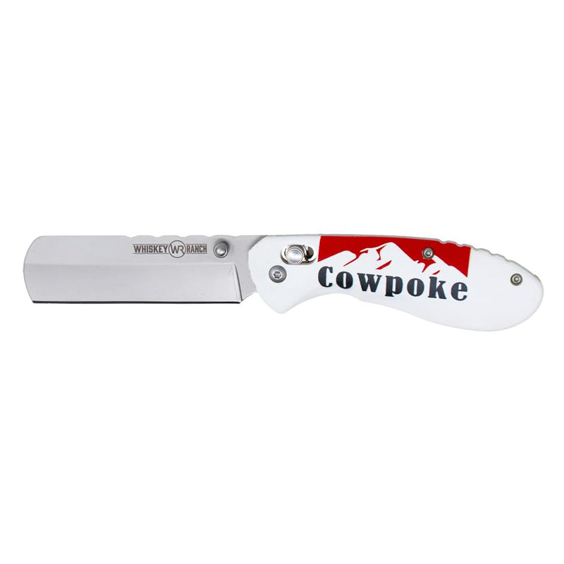 Catch Pin Lock Bu utter Folding Pocket Knife w/Clip 2.91