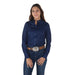 Women's Navy Long Sleeve Shirt