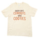 Girl's Daddy Says Cowboys Have Cooties Tee Shirt