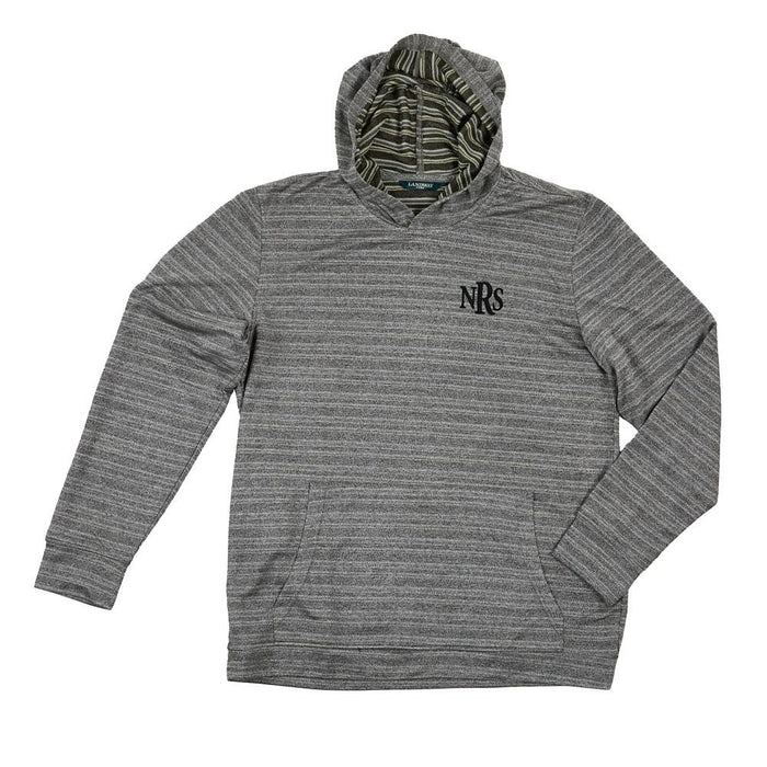 Texas Grey Montauk Stripe Hoodie