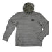 Texas Grey Montauk Stripe Hoodie