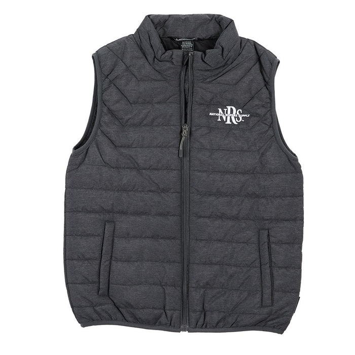 Texas Youth Carbon Puffer Vest