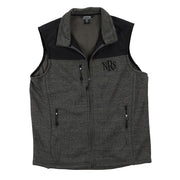 Texas Charcoal Fleece Sweater Vest