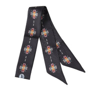 Cross Me Black Twilly