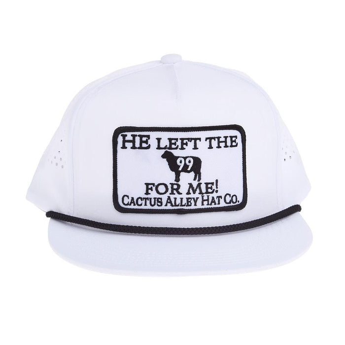 White & Black 99 Cap