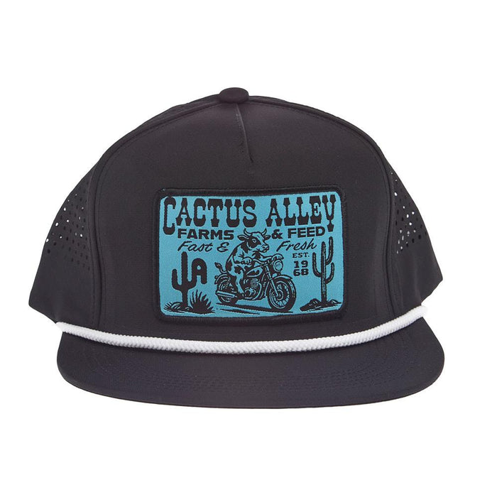 Fast & Fresh Black & White Cap