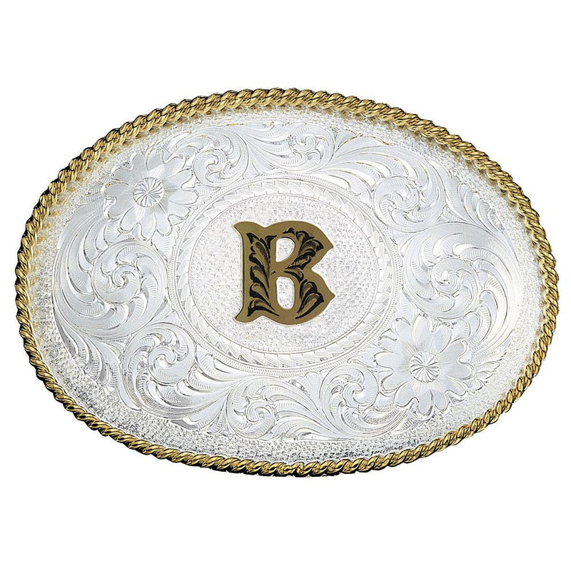 Medium 'B' Initial Buckle